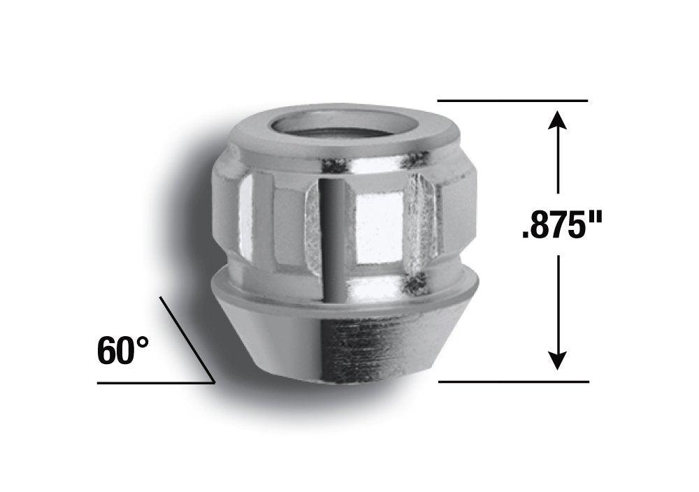 Gorilla Automotive 78601N Acorn Open End Wheel Locks (14Mm X 2.00 Thread Size)