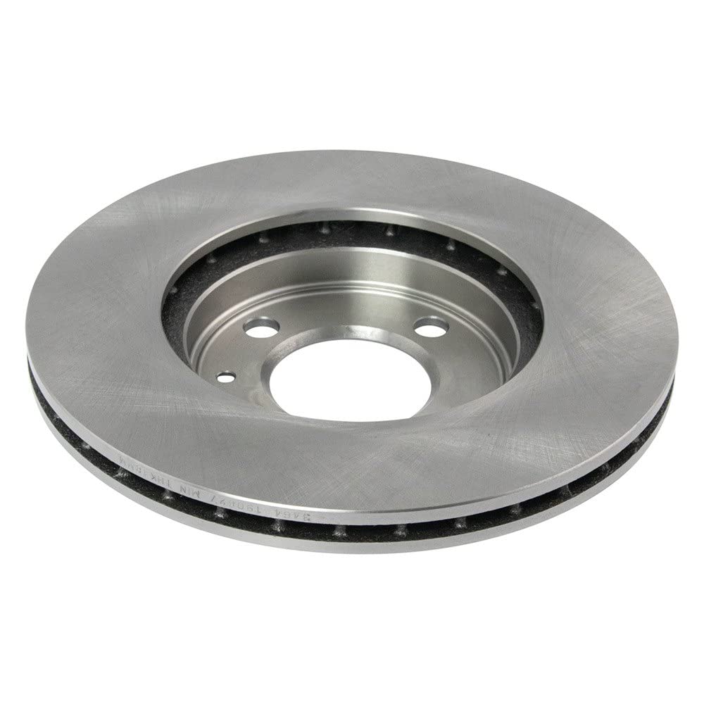 Trq Front Brake Rotors Set Vented Compatible With 1995-2002 Volkswagen Cabrio 1993-1999 Golf 1989-1999 Jetta 1990-1997 Passat 19