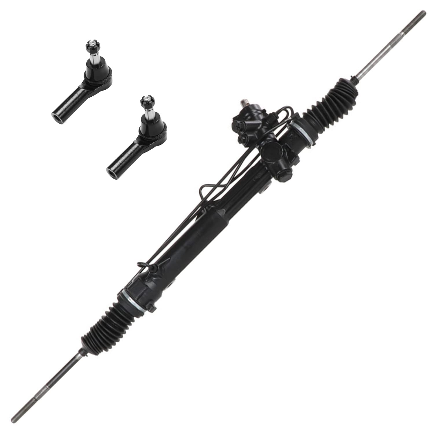 Detroit Axle - Rack and Pinion Kit for 1999-2007 Ford Taurus, 1999-2005 Mercury Sable, 1 Power Steering Rack and Pinion Assembly
