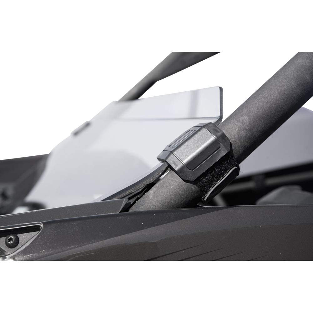 Tusk Removable Half Windshield Clear Compatible with Can-Am Maverick X3 X RS Turbo RR 72 Inch 2020-2024/Maverick X3 DS Turbo 64 Inch 2021-2025
