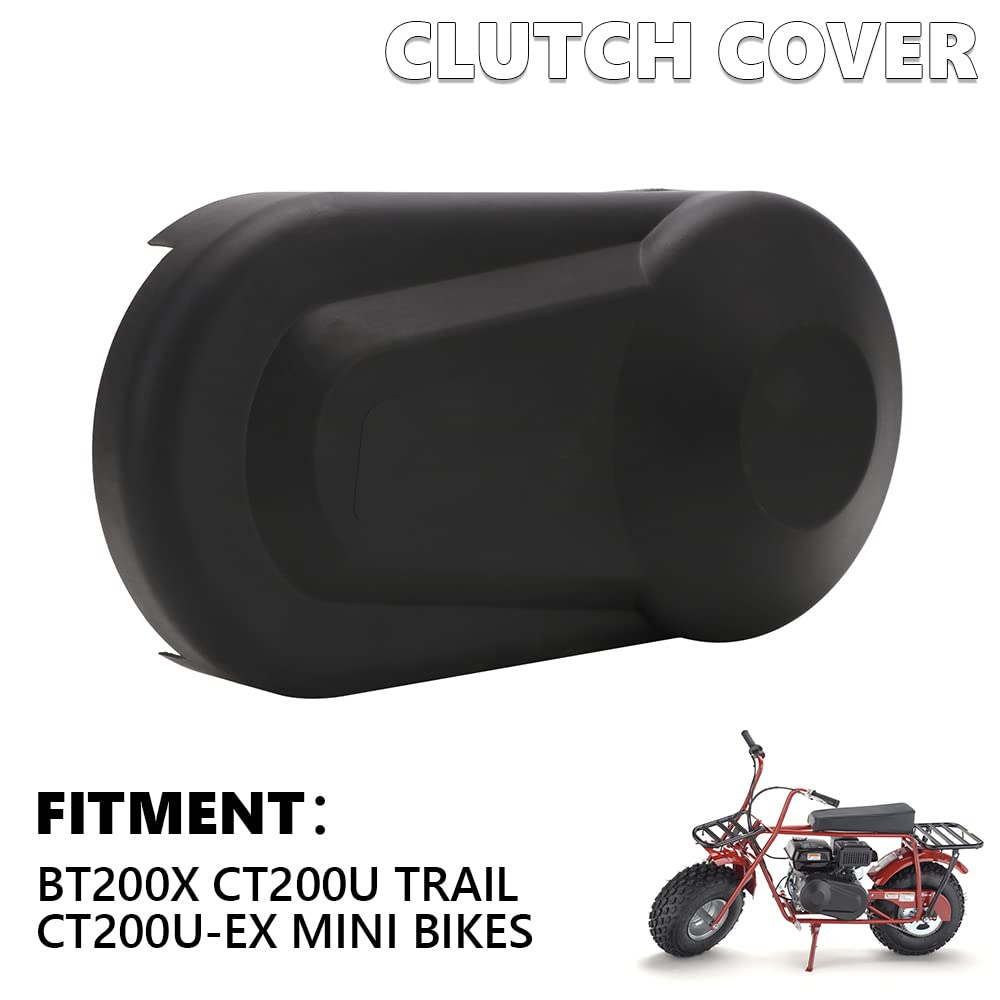 Jfg Racing Mini Bike Clutch Cover For Bt200X Ct200U Trail Ct200U-Ex Mini Bikes Baja Motorsports Parts Black