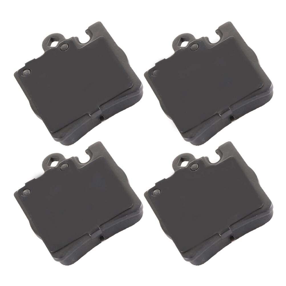 Automuto 4Pcs Rear Semi-Metallic Disc Brake Pads Set D876 For Mercedes-Benz C230 C240 C280 C320 C350 Clk320 Clk350 Clk430 E300 E