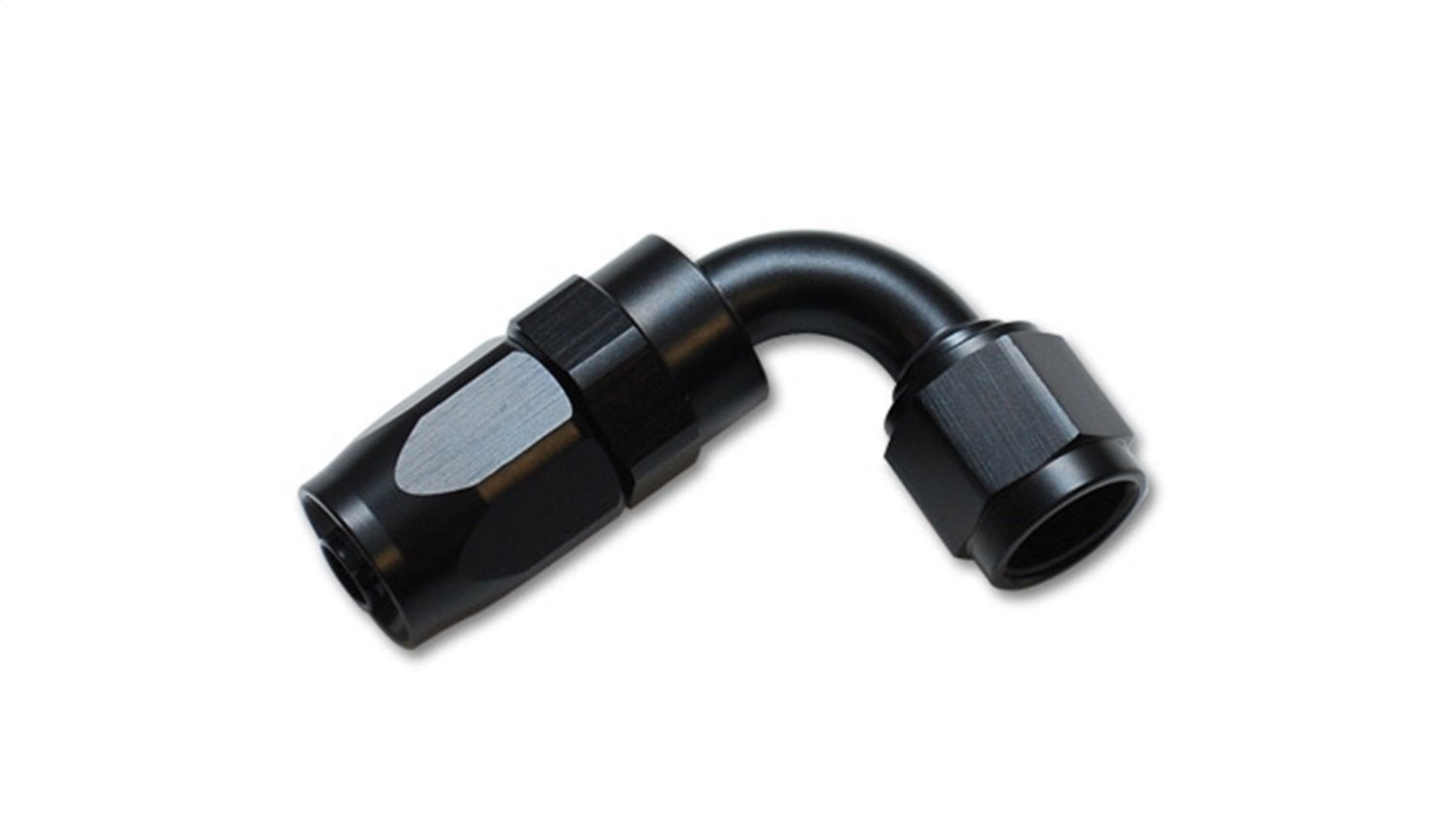 Vibrant (21910) -10An 90 Hose Fitting, Black