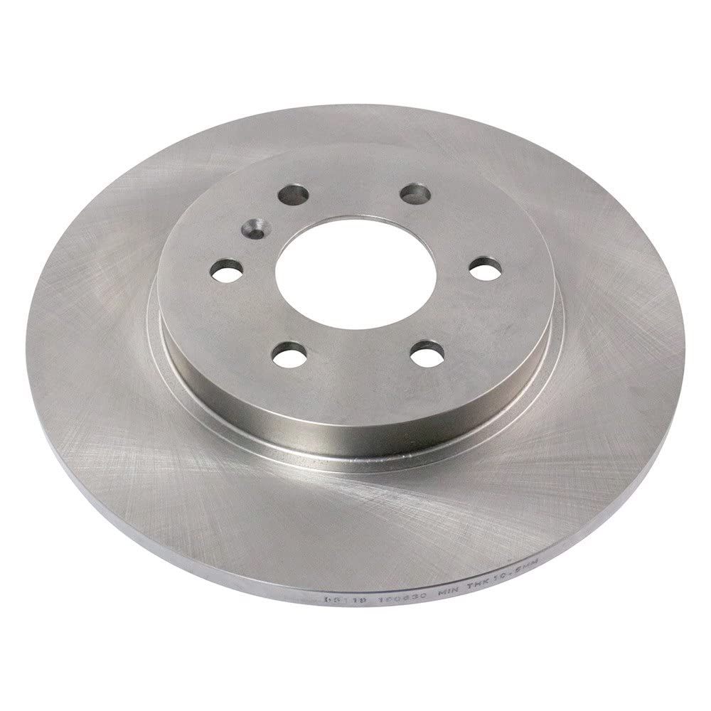 Trq Rear Brake Rotors Set Solid Compatible With 2006-2007 Buick Terraza 2006-2008 Chevrolet Uplander 2006 Pontiac Montana Saturn