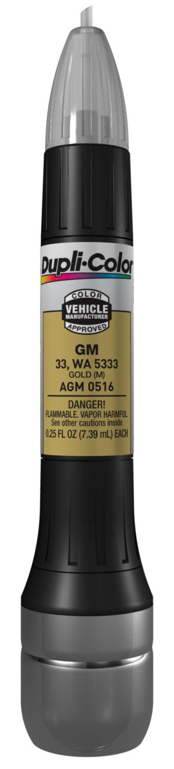Dupli-Color Agm0516 Scratch Fix All-In-1 Exact-Match Automotive Touch-Up Paint - General Motors Gold - 0.25 Oz. Paint Pen