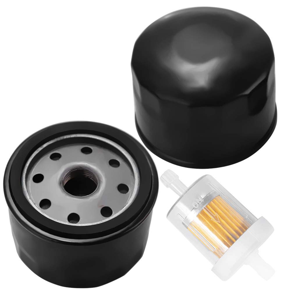 Oil Filter With Fuel Filter Replacement For Kawasaki Fx600V Fr691V Fr730V Fr651V Fr541V Fr600V Fx600V Fs730 Fx600V Fs451V Fs481V Fs691V Fs651V 4 Cycle Engine Replace#49065-7007, 49065-7002, 49065-2057