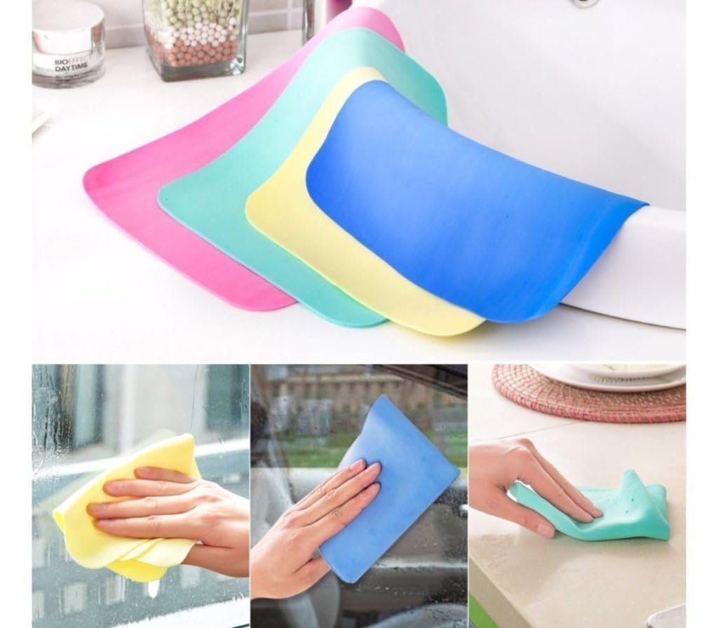 Samip Magic Towel, Super Absorbent, Multipurpose Chamois Leather Wiping Towels29cms x 39 cms
