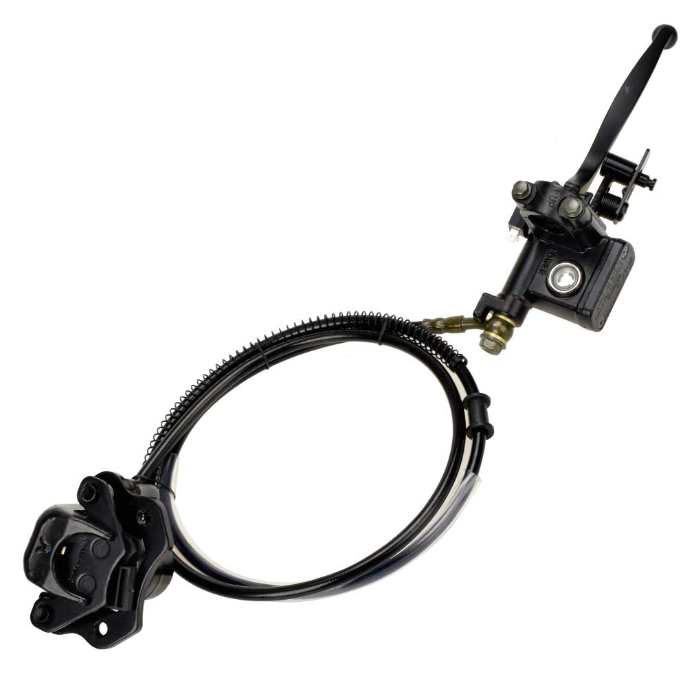 Hiaors Left Hand Hydraulic Disc Brake Master Cylinder Caliper For Taotao Sunl Roketa Nst 50Cc 70Cc 90Cc 110Cc 125Cc Peace Eagle Cool Sports Atv Quad Parts