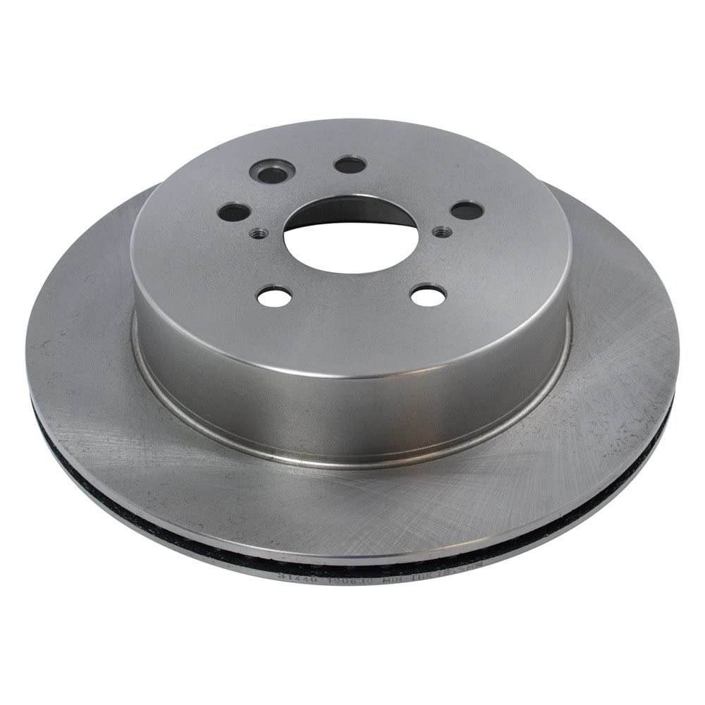 Trq Rear Brake Rotors Set Solid Compatible With 2006 Lexus Gs300 2007-2011 Gs350 2006-2007 Gs430 Gs450H 2008-2011 Gs460 2010-201