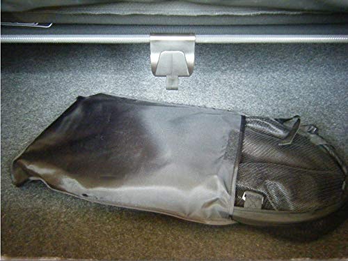 HÖLM Windscreen Wind Deflector - Plastic, One Size Fits All, Black, Model WND-558-08062018 for Convertible Cars
