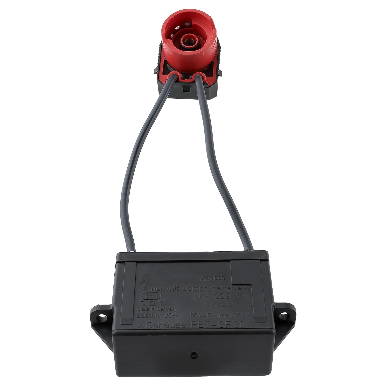 AUTOKAY 63126907504 Xenon HID BuIb Headlight Igniter Socket Plug 3 Pins Fits for BMW E46 3 Series 320i 325ci 325i 325xi 330i 330ci 330xi M3 2001 2002 2003 2004 2005 2006