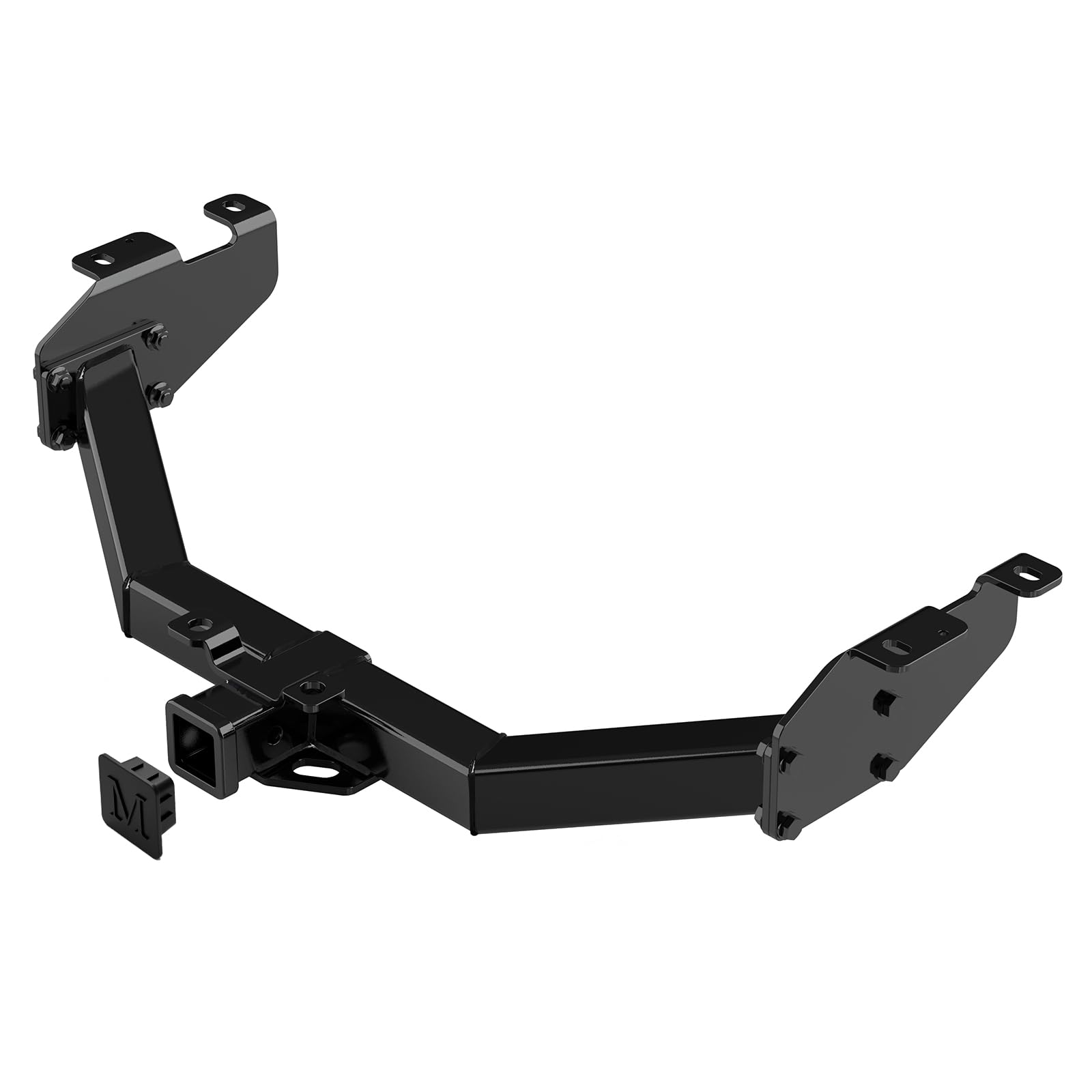APS Assembly Class 3 Trailer Hitch 2 Inches Receiver Tube Towing Hitch Compatible with 1999-2013 Chevy Silverado GMC Sierra 1500