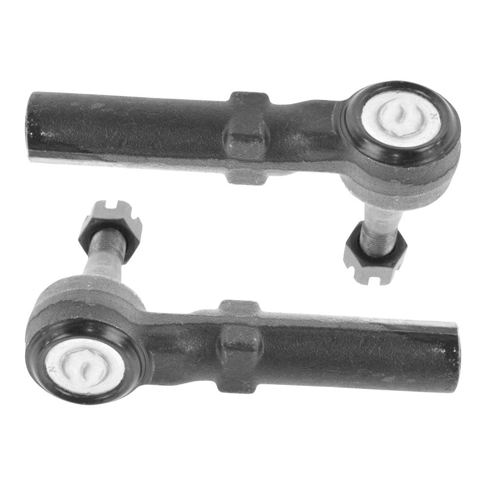 TRQ Front Outer Tie Rod Set Driver & Passenger Side Outer Compatible with 1996-2000 Chrysler Town & Country 2000 Voyager Dodge C