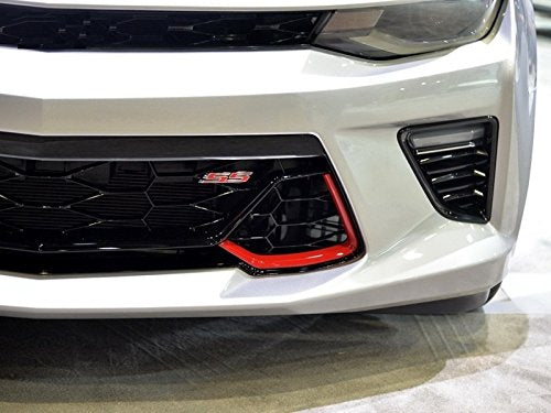 Yoaoo 1X Oem Grille Ss Emblem Badge 3D Compatible With Zl1 1Le Series Front Chrome Black