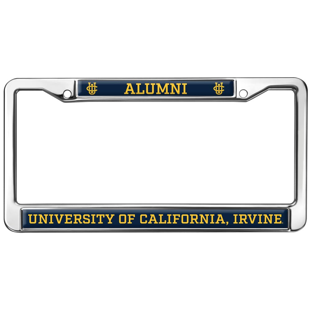 University of California Irvine Alumni Full Size Standard License Plate Metal Frame