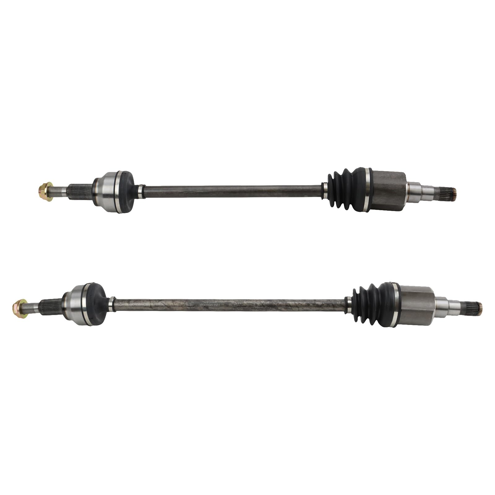 Trq Rear Cv Axle Shaft Assembly Set Compatible With 2009-2019 Dodge Journey