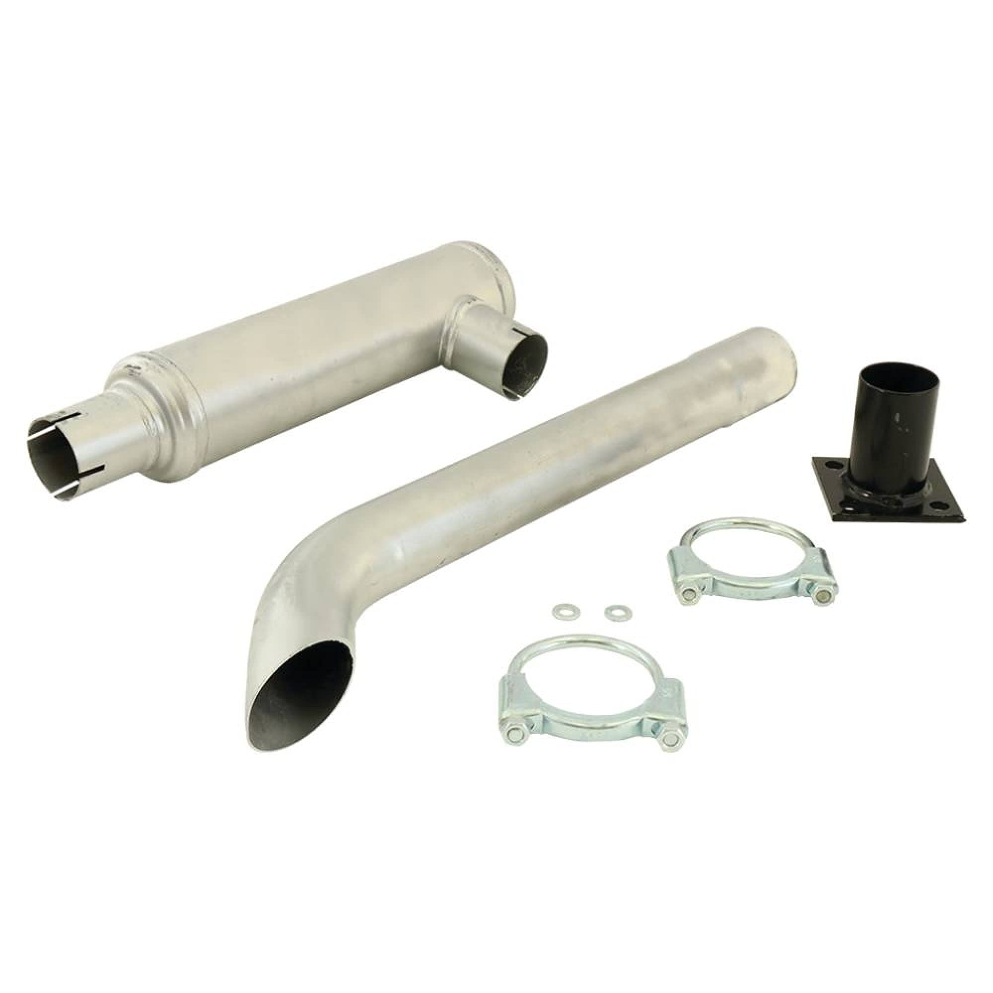 Complete Tractor 1917-8303 Muffler Conversion kit Compatible With/Replacement For Kubota B1550D, B1550E, B1550HSTD, B1750D, B175