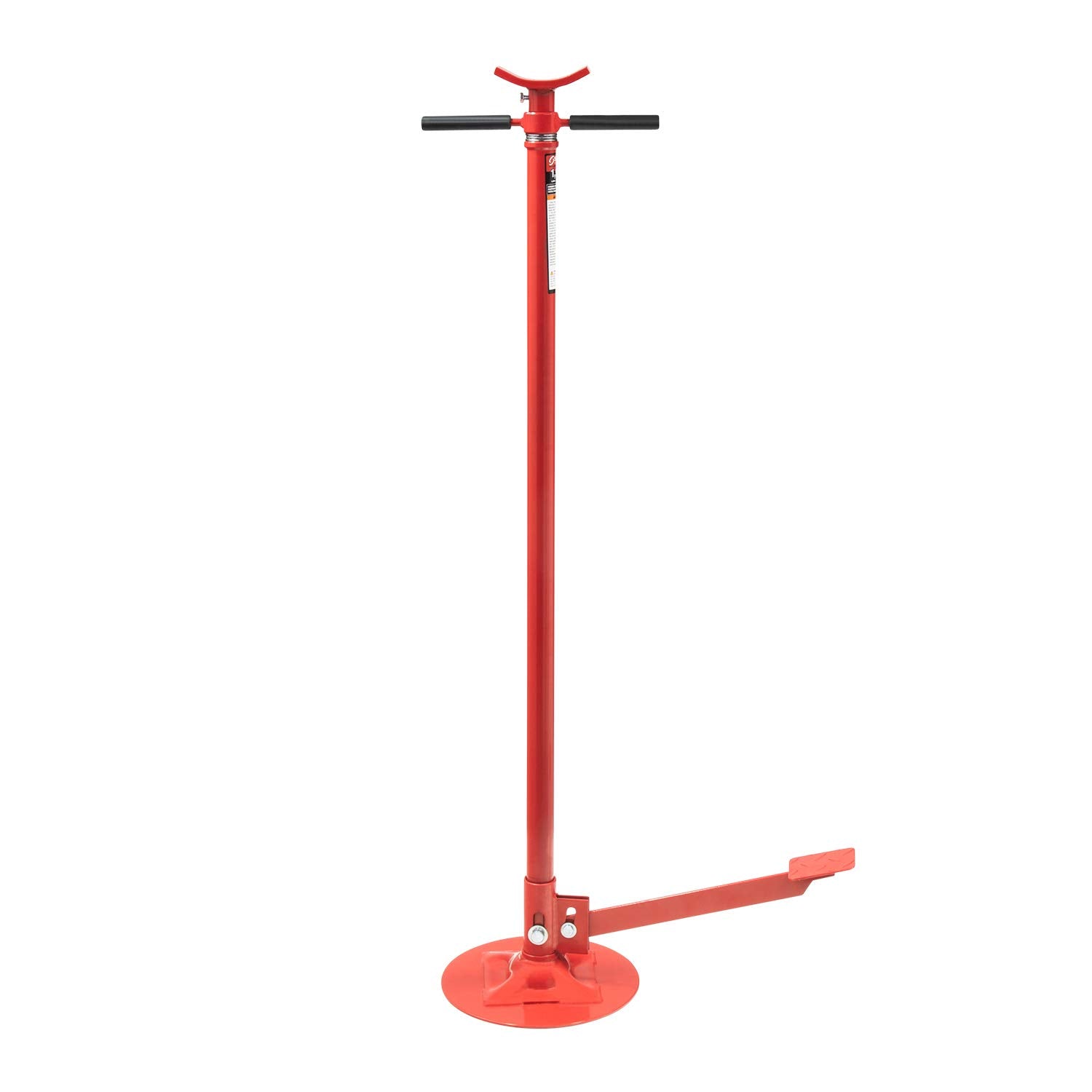 Sunex Tools 6810A, Underhoist Support Stand With Foot Pedal,  Ton Capacity, Large Base, Bearing Mounted Spin Handle, Height Adju