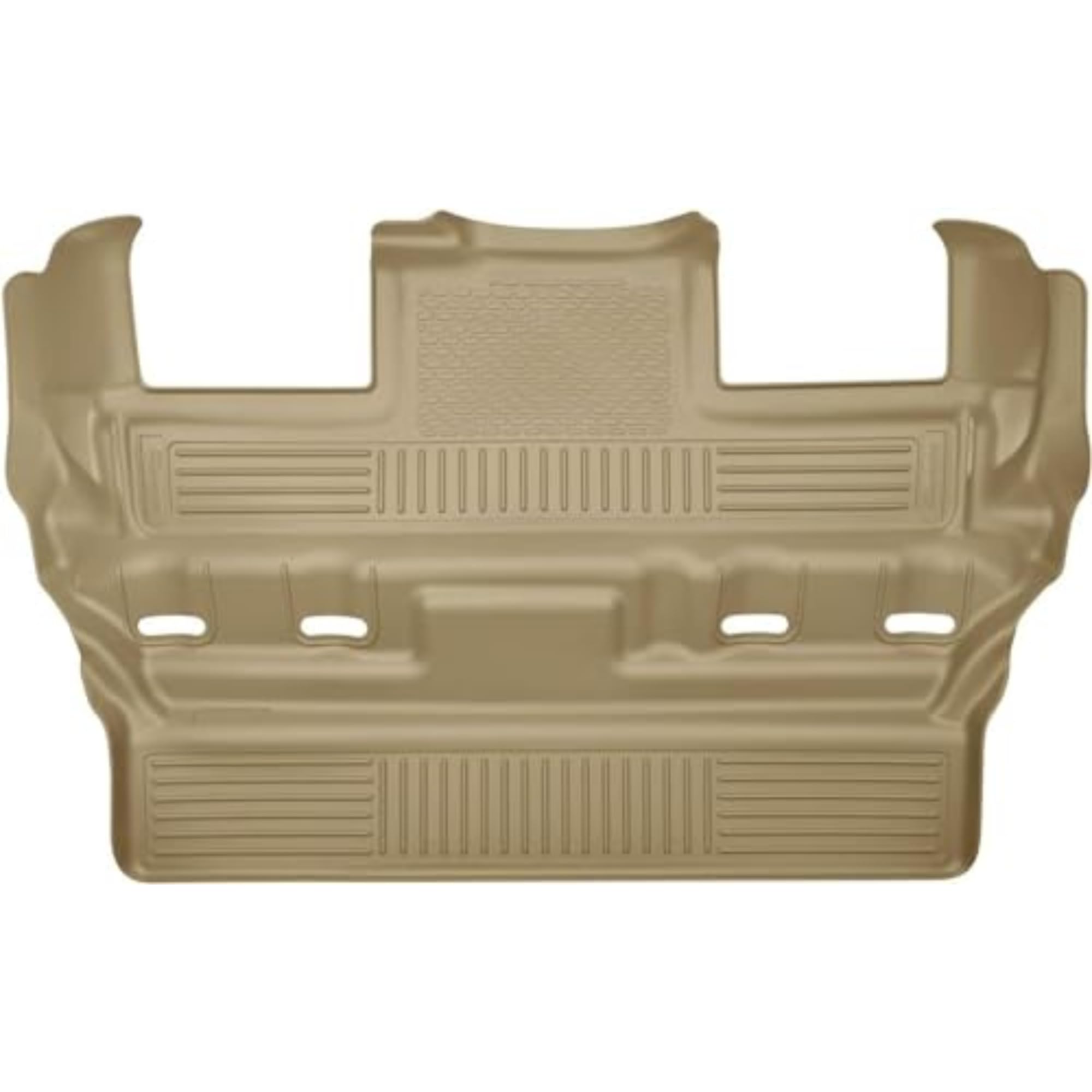 Husky Liners Weatherbeater Floor Mats | Fits 2015-2020 Cadillac Escalade; Chevrolet Tahoe; Gmc Yukon W/2Nd Row Bucket Seat | 3Rd Row, 1-Pc Tan - 19303