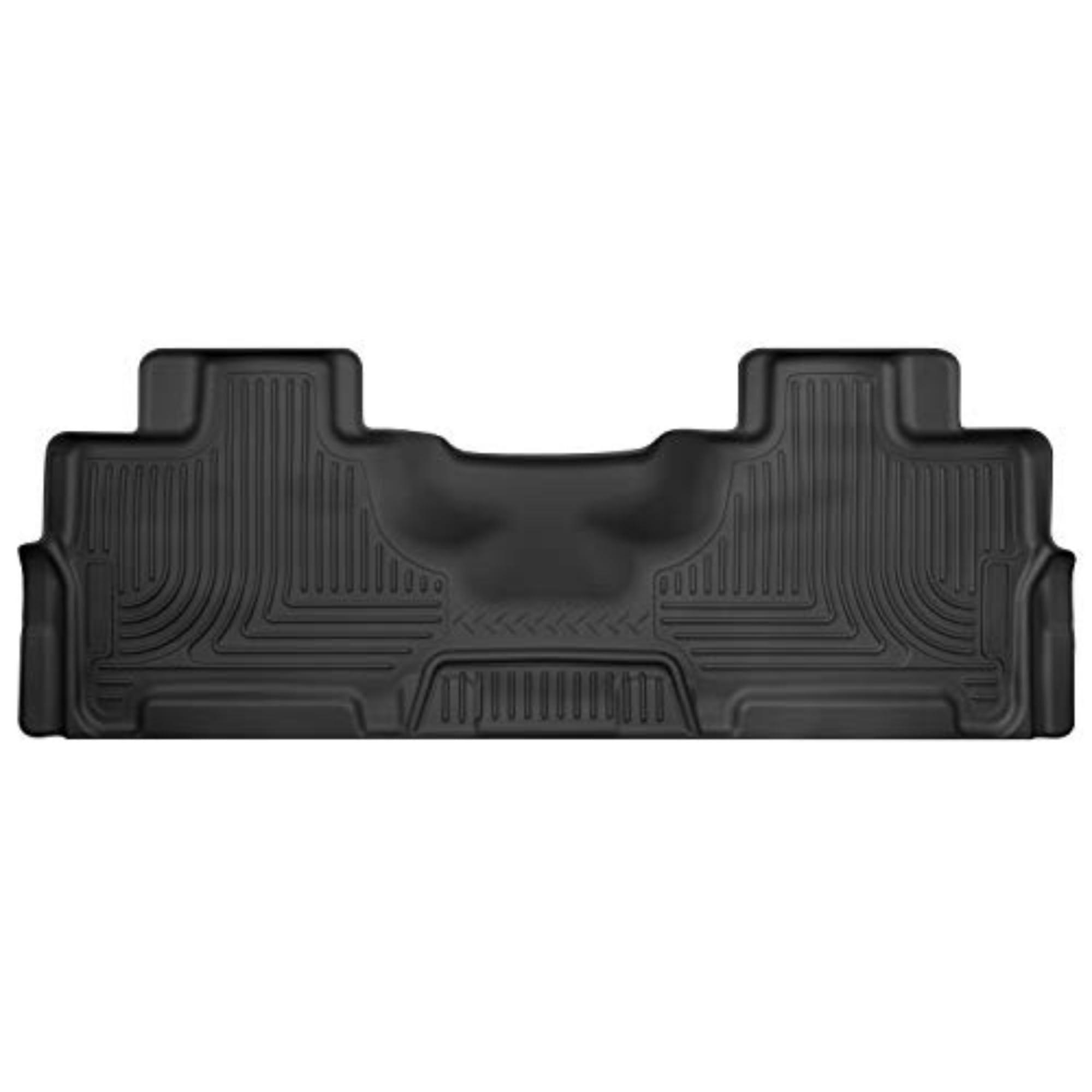Husky Liners Weatherbeater Floor Mats | Fits 2007-2017 Ford Expedition; Lincoln Navigator | 2Nd Row, 1-Pc Black - 14361