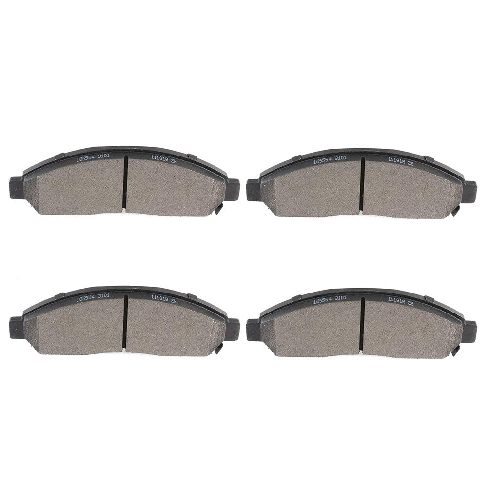 Scitoo D1039 Front Semi-Metal Brake Pads Sets - Fit For Chevy Colorado 2004-2008, Gmc Canyon 2004-2008, Isuzu I-280 2006, I-290