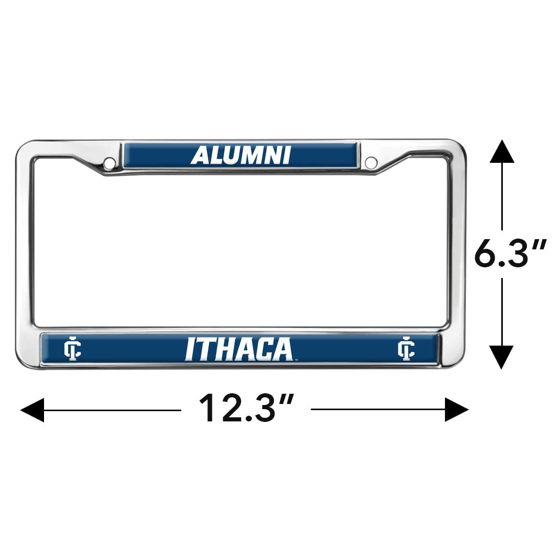 GRAPHICS & MORE Metal License Plate Frame - Full Size, Ithaca College Alumni Design, One Size