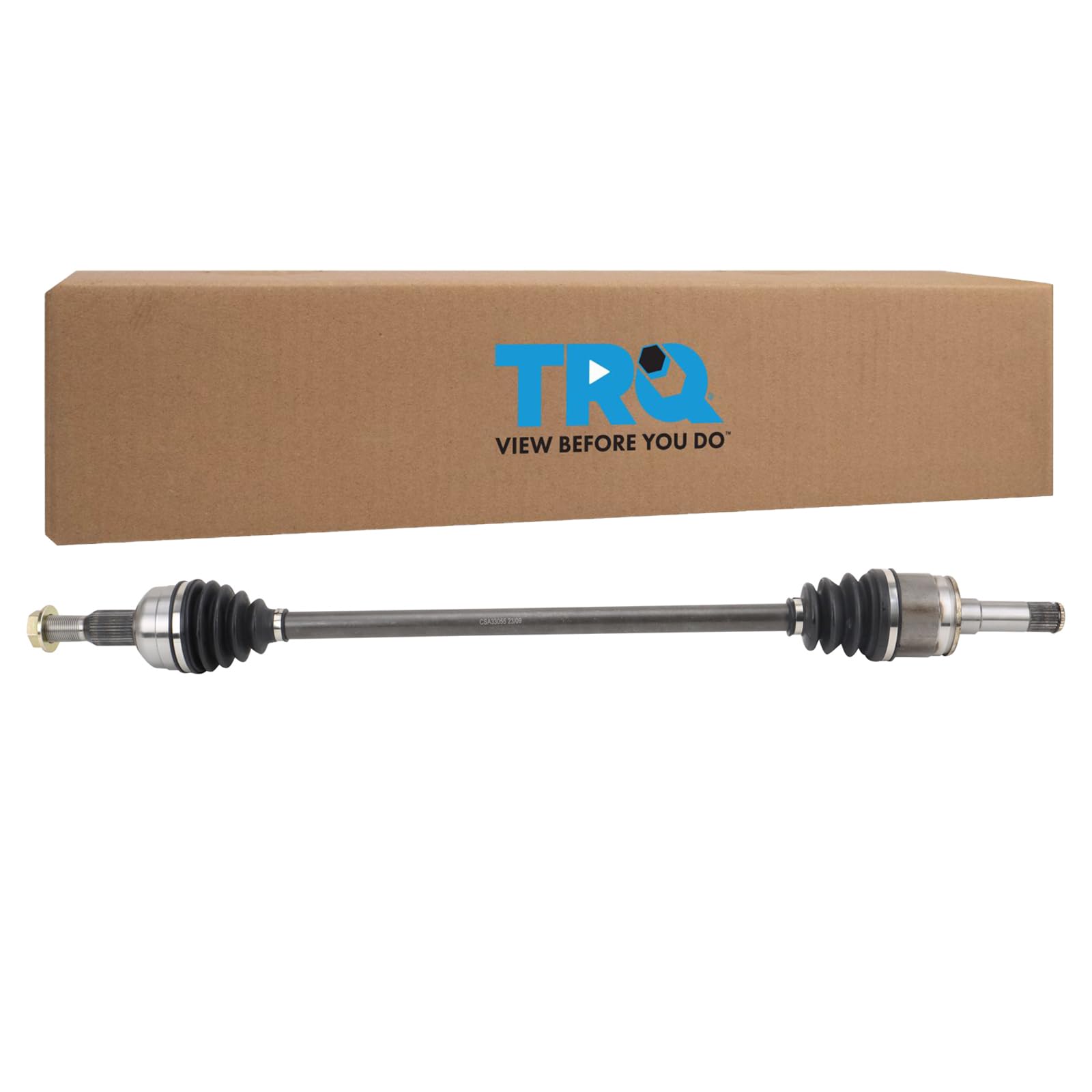 Trq Rear Left Cv Axle Shaft Assembly Drivers Side Compatible With 2008-2011 Buick Enclave 2009-2011 Chevrolet Traverse 2007-2011