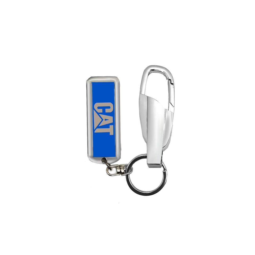 Aree Cat Key Pendant - Black Acrylic Key Chain for Men, Caterpillar Heavy Equipment Keys, Fits PN 5P8500