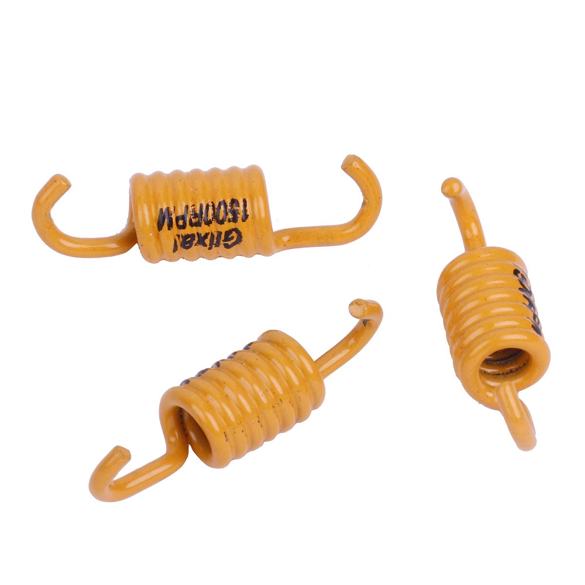 Glixal ATKS-03905 High Performance Racing Moped ATV Scooter Torque Spring with Clutch Springs for GY6 125cc 150cc 157QMJ 152QMI Engine (1500RPM,Yellow)