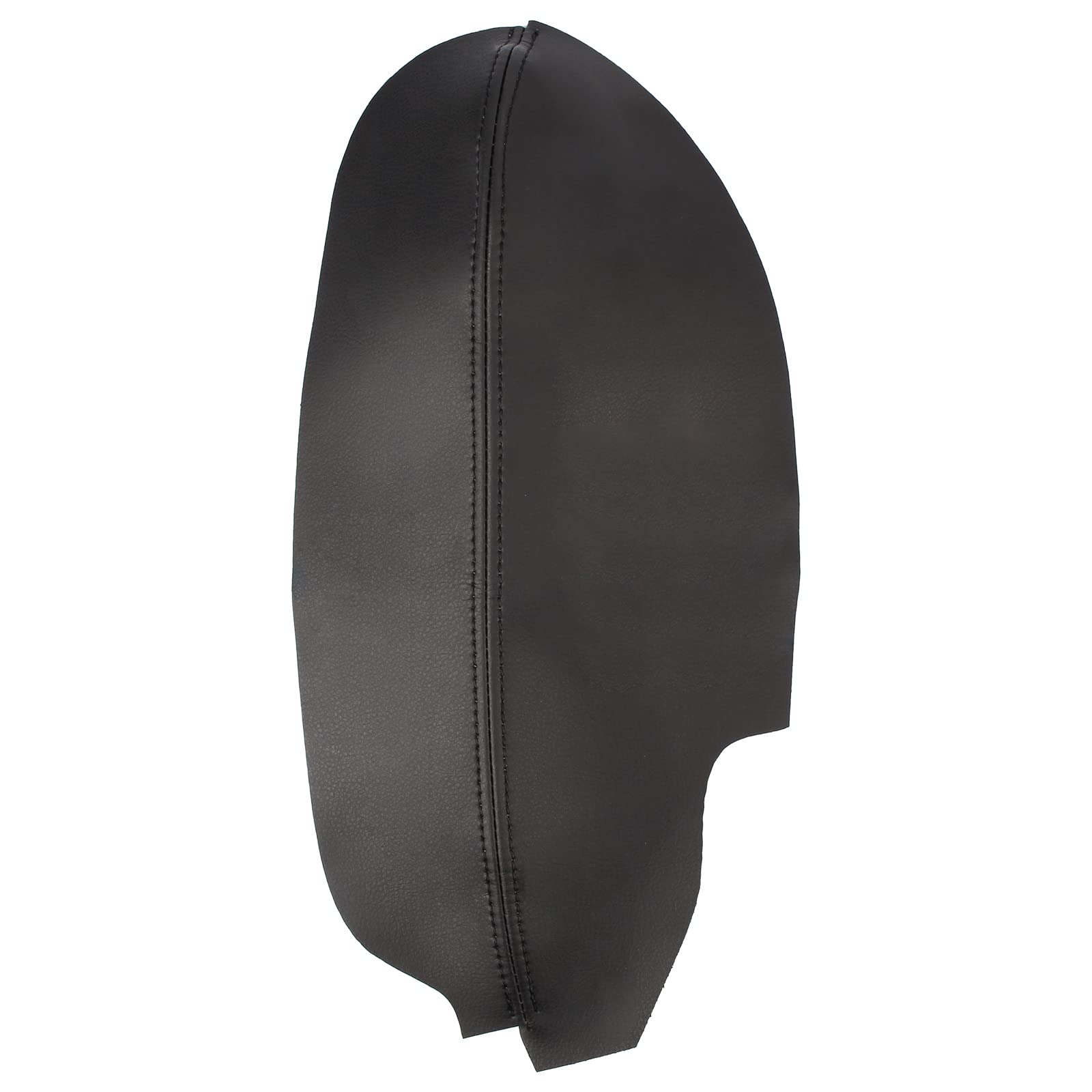 Autokay Leather Front Door Panels Armrest Cover Fits For Acura Tsx 2009-2014 - Black