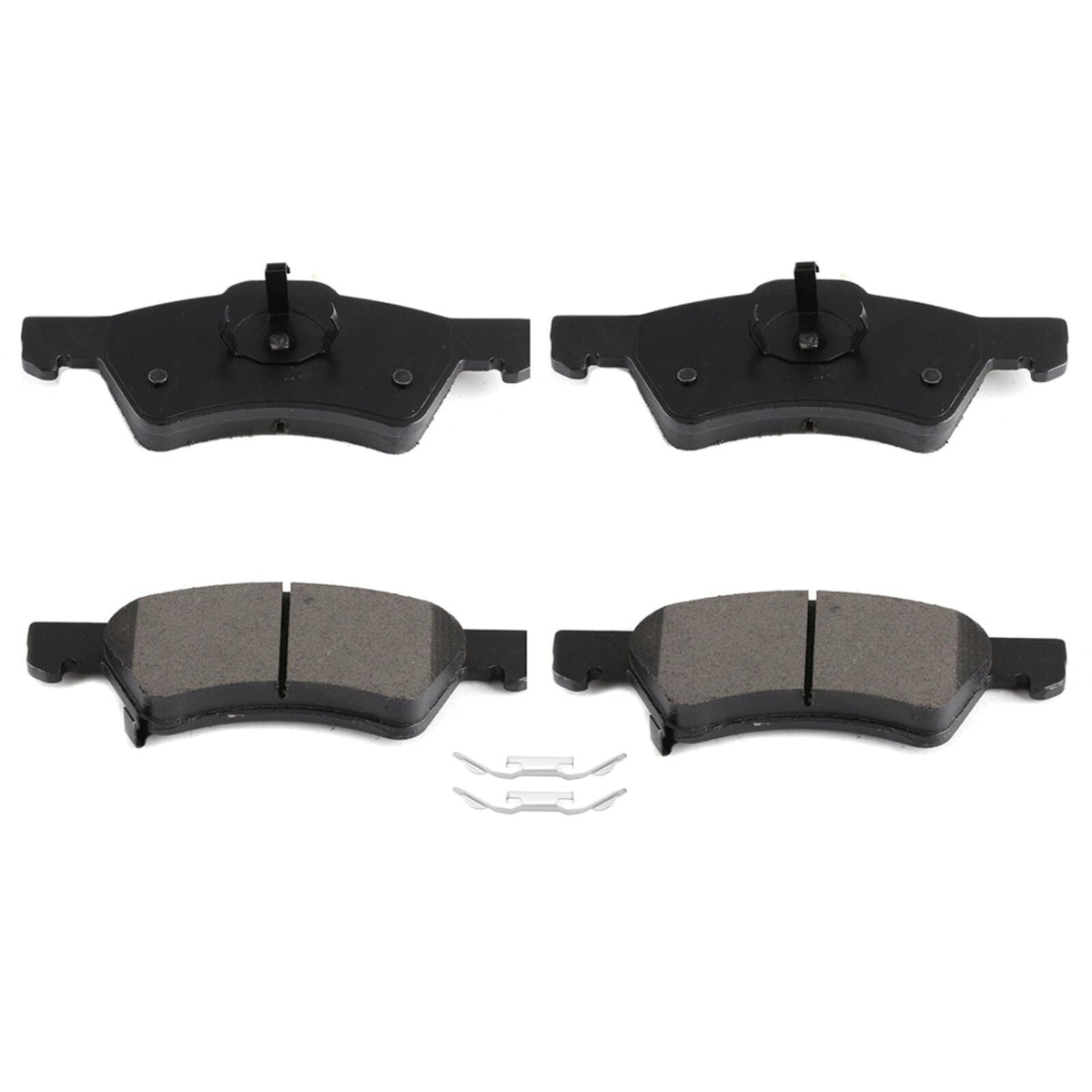 Eccpp D857-7733 4Pcs Front Semi Metallic Disc Brake Pad Set Fit For Chrysler Town & Country 2001-2007,For Chrysler Voyager 2003,