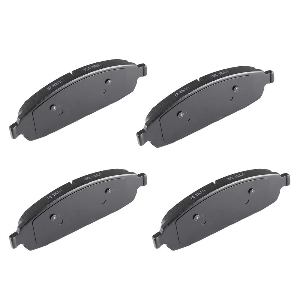 Cciyu D1181 Front Semi-Metallic Disc Brake Pads Kit For Jeep Commander 2006-2010,For Jeep Grand Cherokee 2005-2010 4Pcs