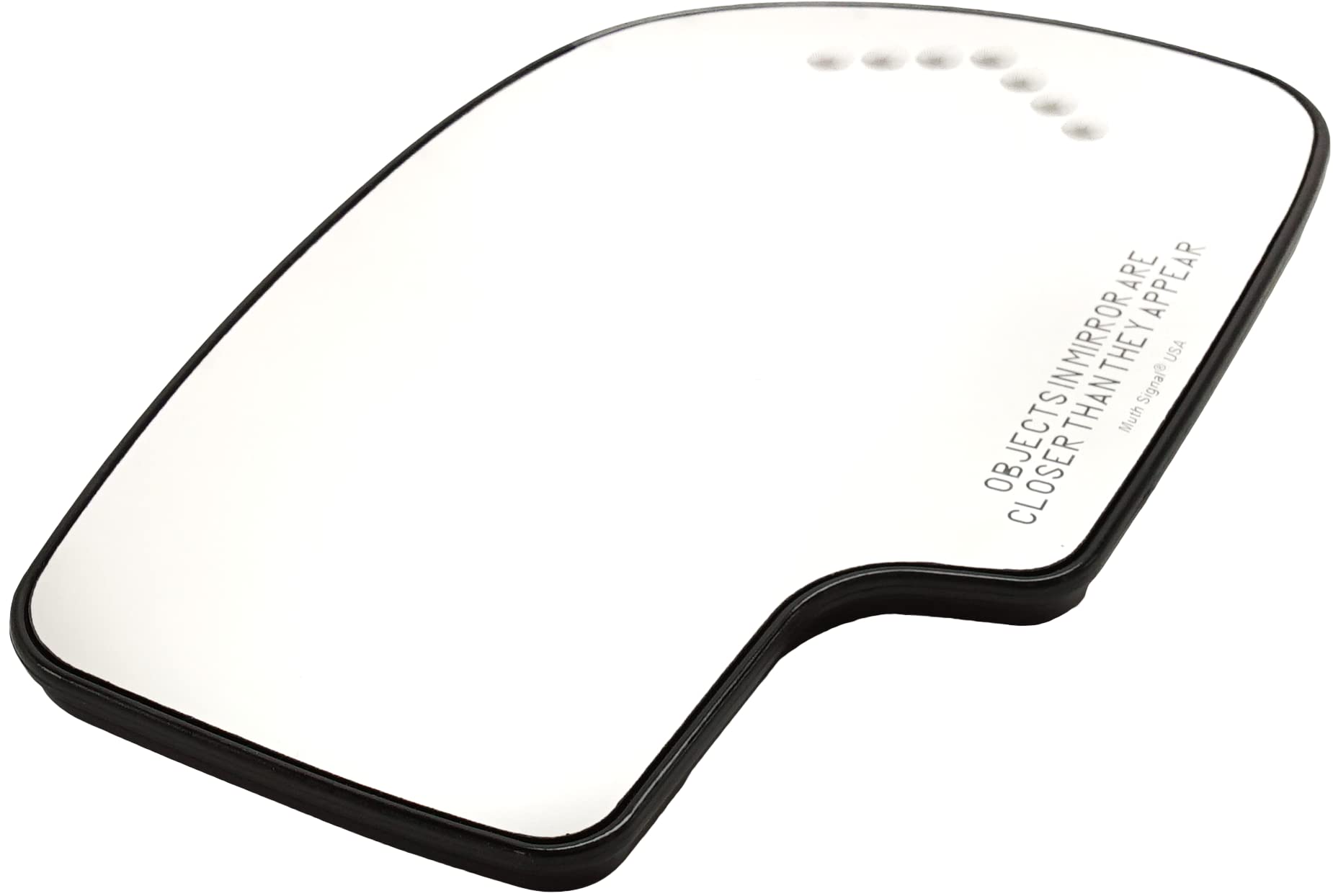 Kool Vue Mirror Glass Compatible With 2003-2006 Chevrolet Silverado 1500, For Silverado 2500 HD, Tahoe, For 2003-2006 GMC Sierra 1500, With backing plate Heated Convex Right With Turn Signal Light