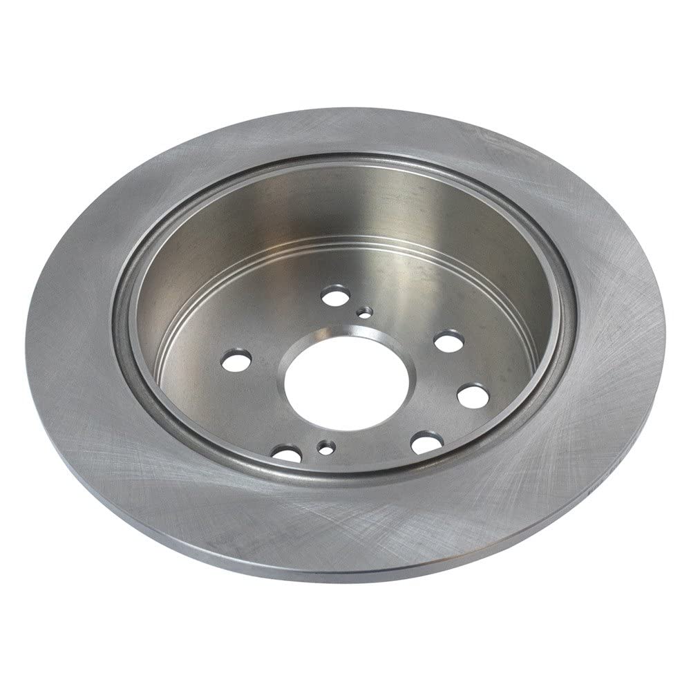 Trq Rear Brake Rotors Set Solid Compatible With 2006-2015 Lexus Is250