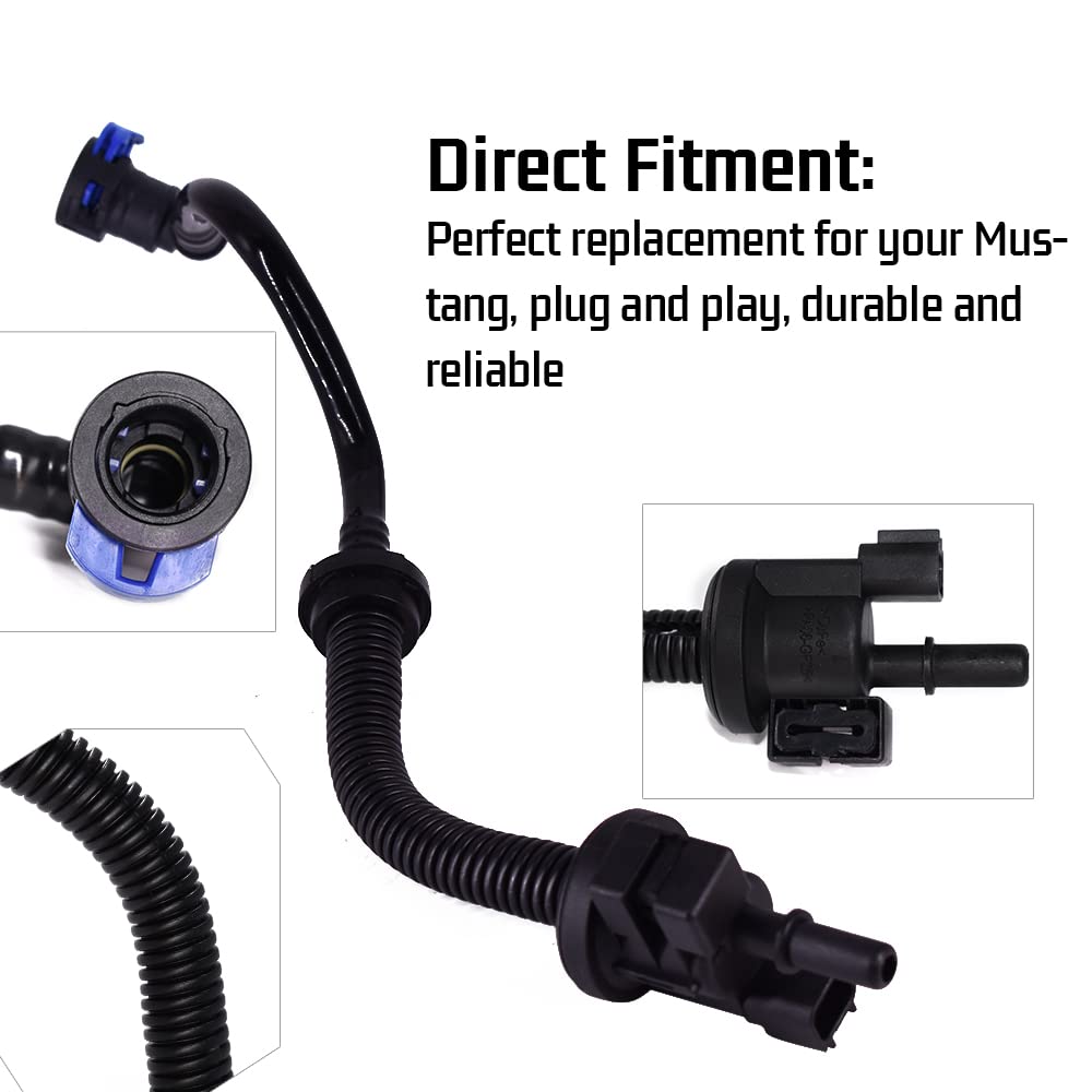 Fuel Vapour Hose Purge Solenoid Fits For 2015-2019 Ford Mustang 2.3 Ecoboost 2-Door Replace Fr3Z-9G297-H