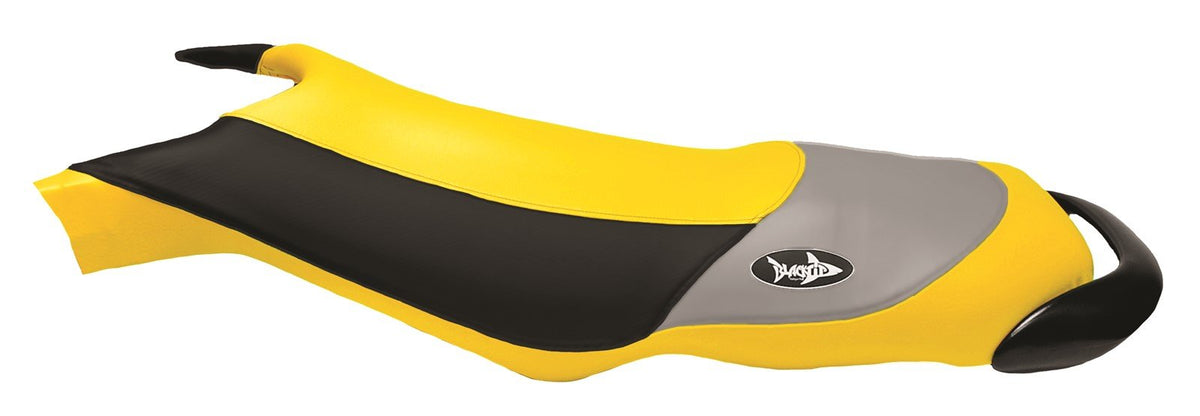 BlackTip Jetsports Seat Cover for Sea-Doo 1997-2004 XP/XP Ltd/XP DI (Yellow/Black/Light Gray)