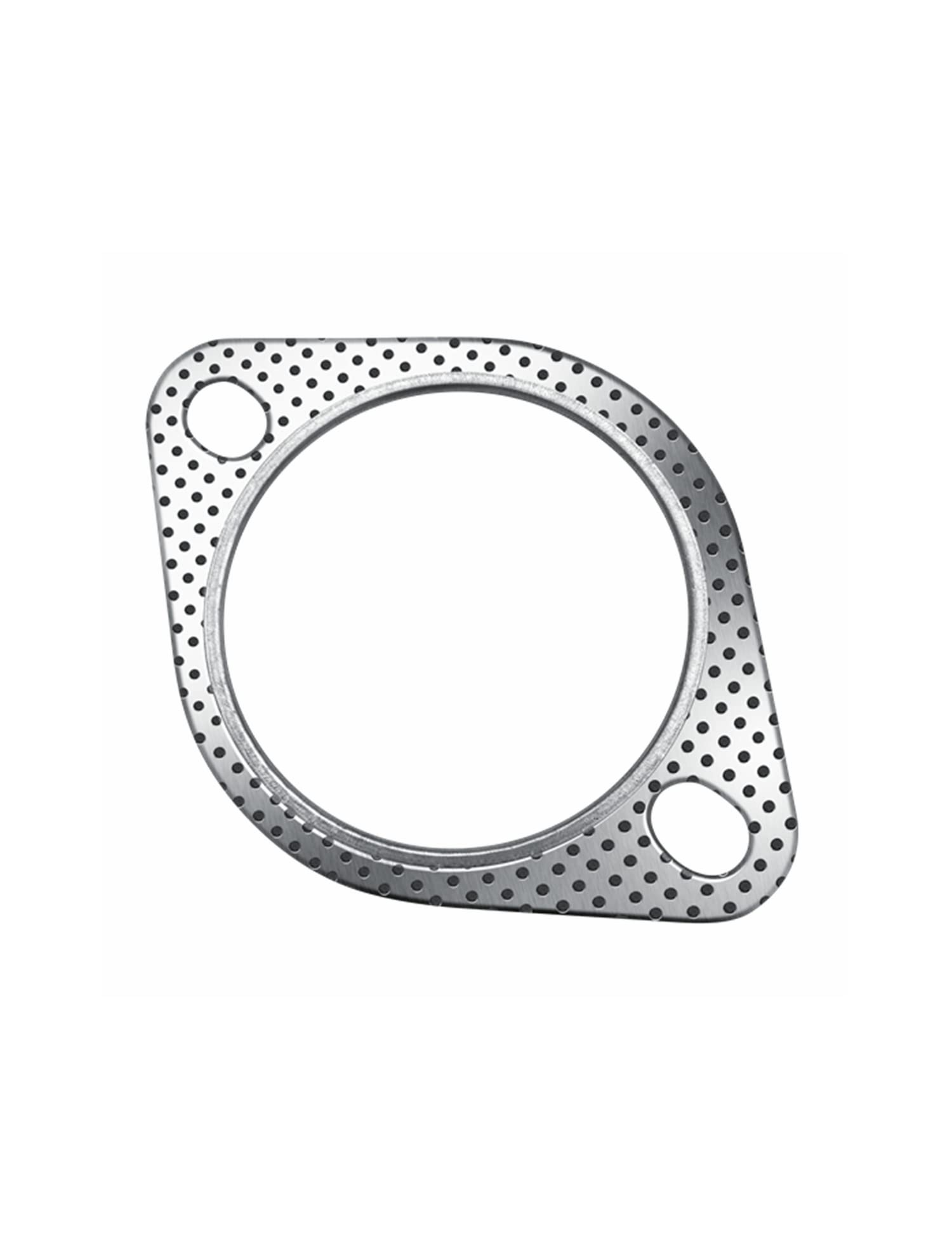 Strongthium 3“ Exhaust Gasket 2 Bolt For 3 Inch Muffler Flange Manifold 120-07610-0002 High Temperature 2X