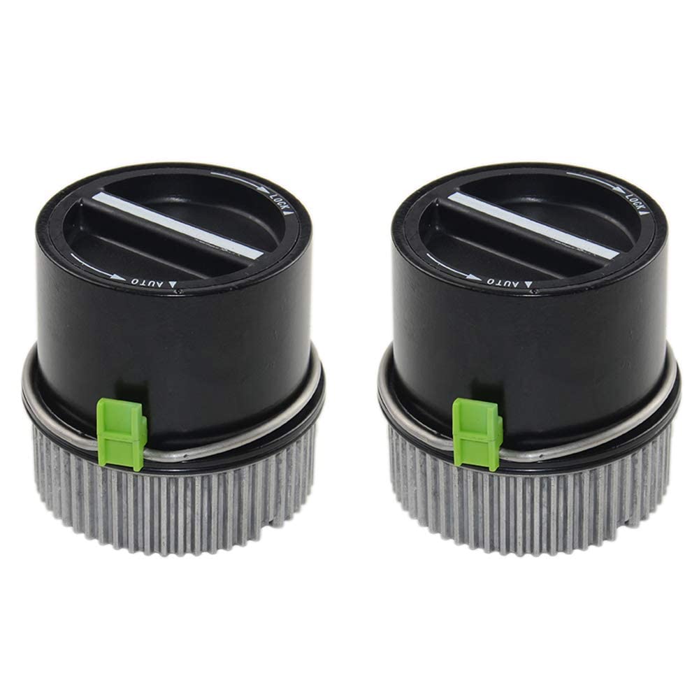 600-203 Pair 4Wd Automatic Locking Hub Front Left + Right Replacement For Ford 1999-2004 F250 F450 F350 F550, 2000-2005 Excursio