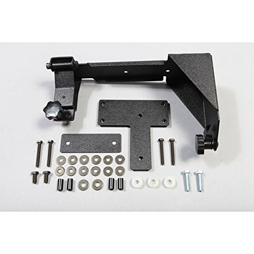 Rugged Ridge 11586.01 Jack Mounting Bracket; 07-18 Jeep Wrangler Jk , Black