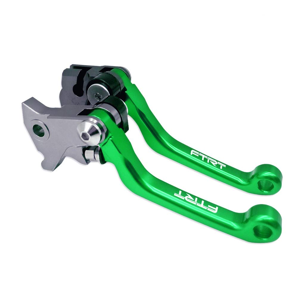 Ftrt Pivot Dirt Bike Brake Clutch Levers Compatible With Kx65 2000-2022; Kx85 01-22; Kx100 2001-2022, Kx125 00-05; Kx250 00-04;