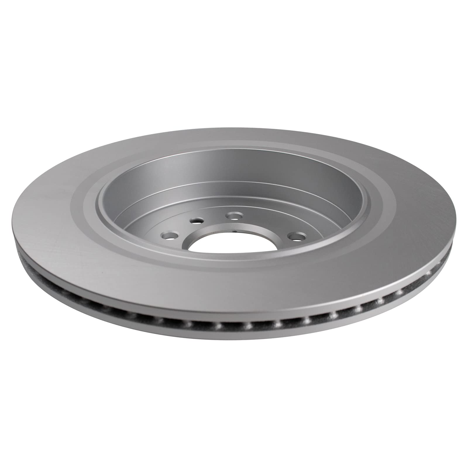 Trq Rear Brake Pad & Rotor Kit Brake Pads Brake Rotor Ceramic Vented Premium G-Coated Compatible With 2005-2009 Land Rover Lr3 2