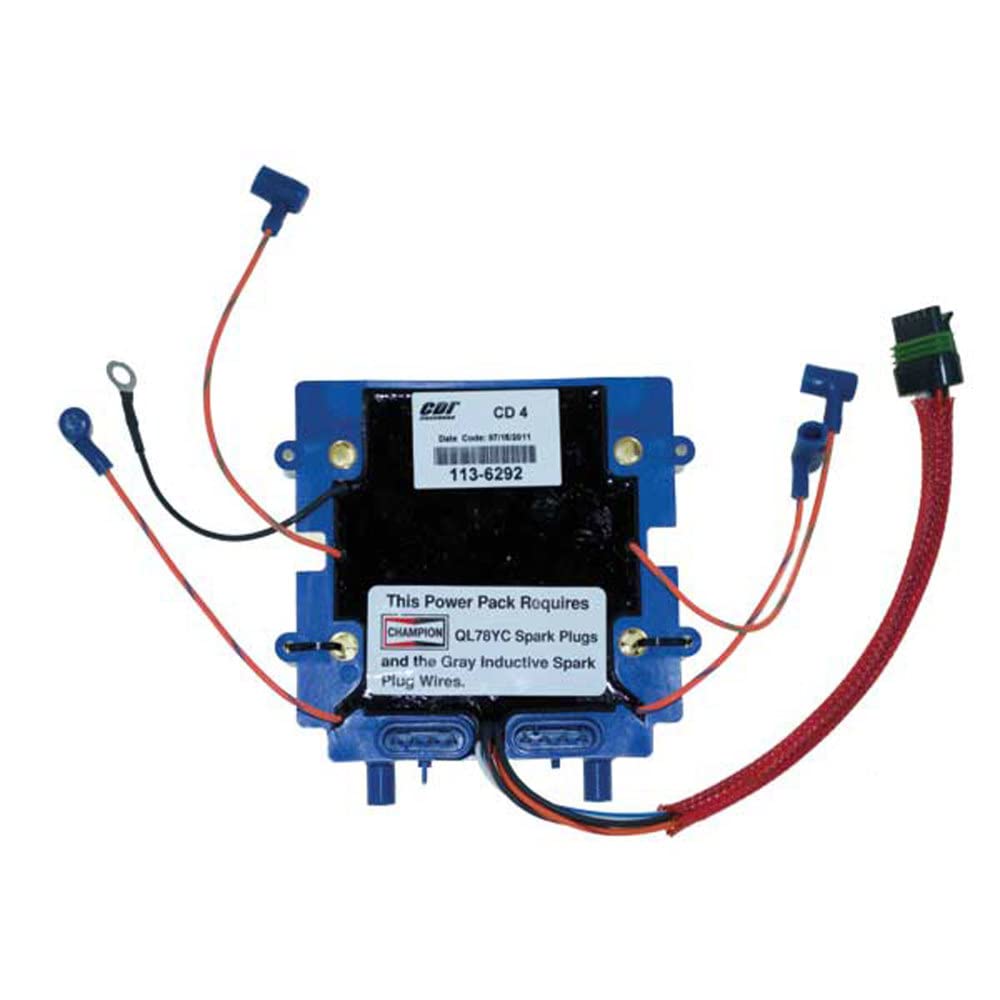 Cdi Electronics 113-6292 Johnson/Evinrude Power Pack - 4 Cyl (1995-2006) , Blue