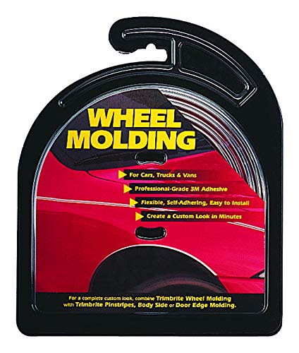 Cowles Custom - Premium Universal Body Molding For All Vehicles - Easy Install, Chrome Finish, 3/8'' By 18 Feet, Uv Protected, L