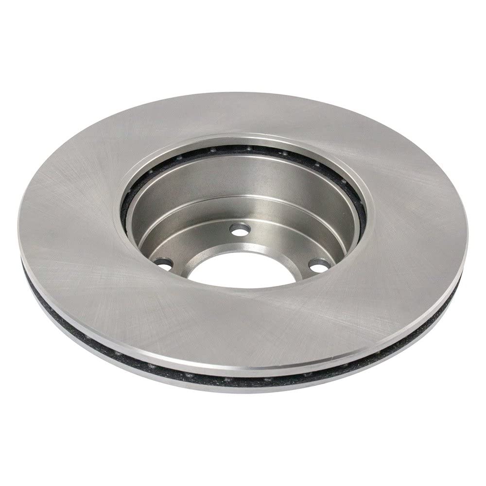 Trq Front Brake Rotors Set Vented Compatible With 2001-2003 Bmw 525I 1997-2000 528I