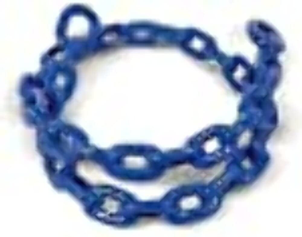 Greenfield Anchor Lead Chain 1/4 X4' R.Blue