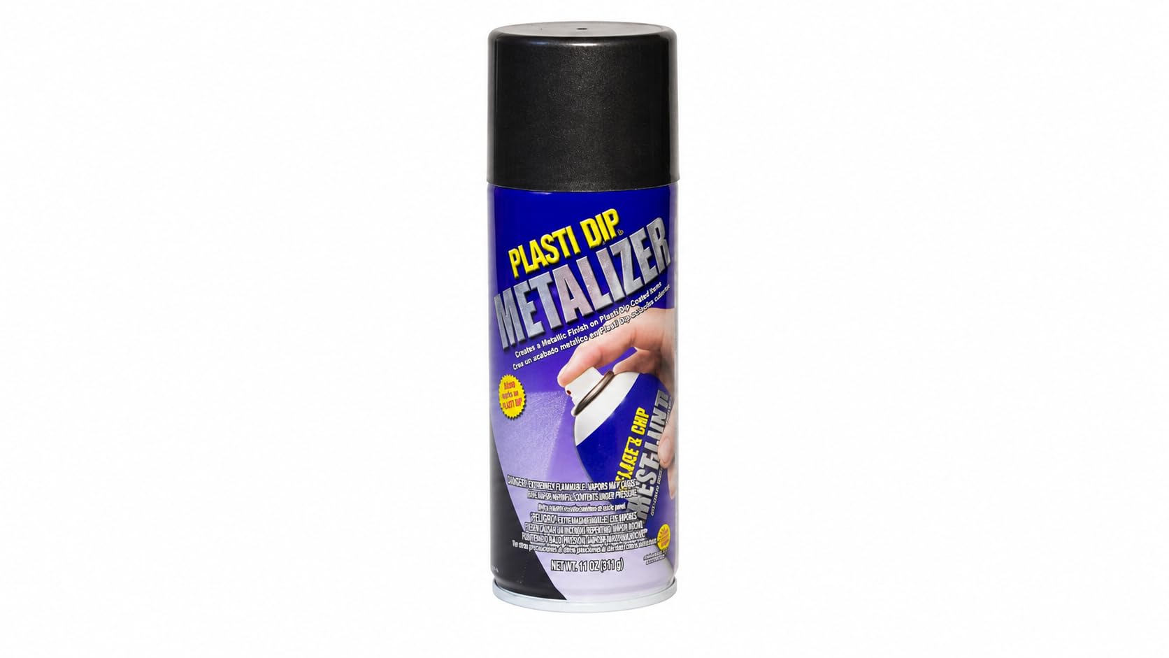 Plasti Dip Graphite Pearl Metalizer 11 oz Spray, Shimmering Metallic Finish Enhancer for Plasti Dip Coatings, Flexible Custom To