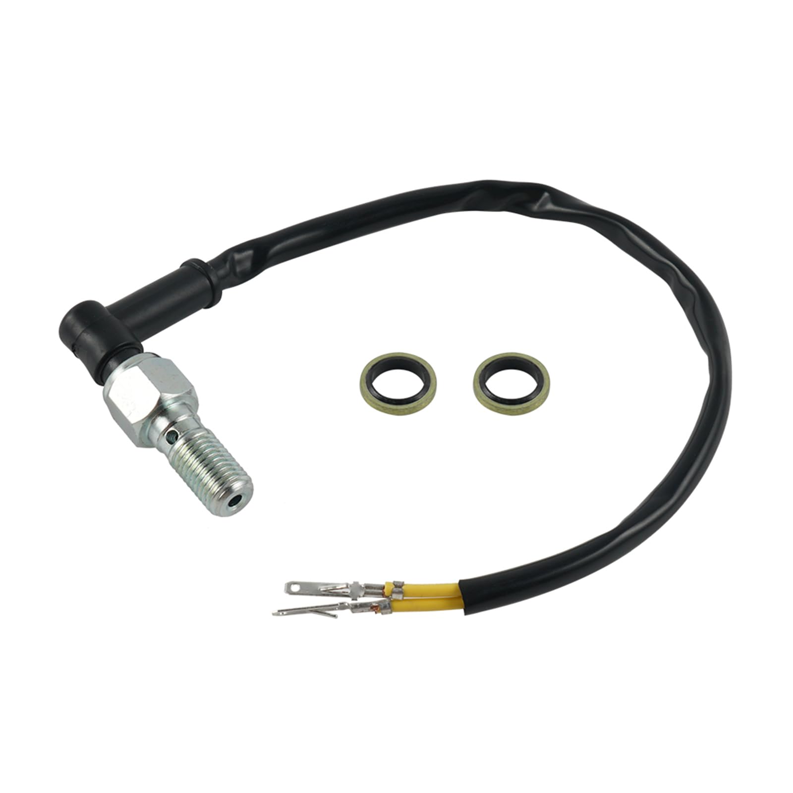 NICECNC Universal 10mm x 1.25 Pitch Hydraulic Brake Light Switch Banjo Bolt Compatible with Street & Off-Road Motorcycles,Aprili