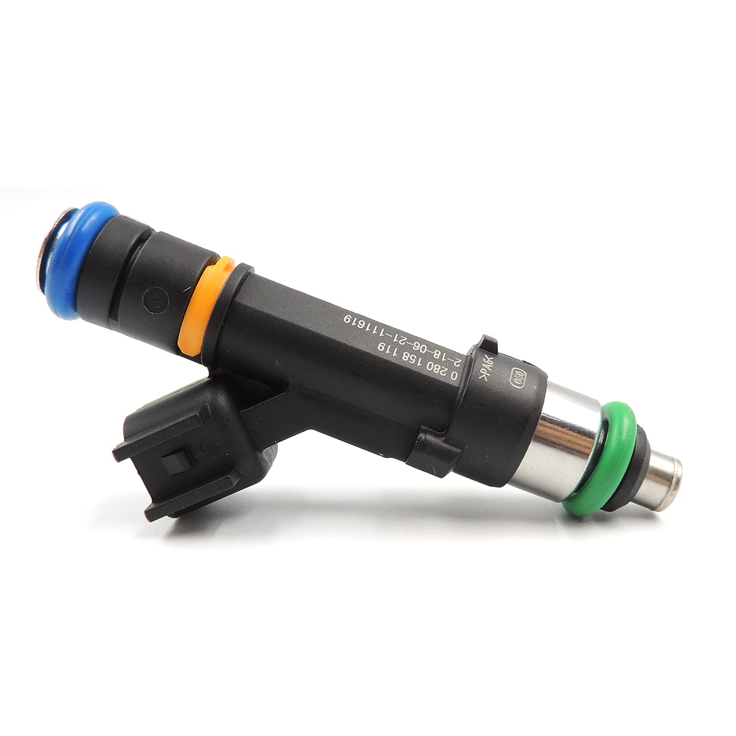 Hisport Fuel Injector 04861667Aa 0280158119 4861667A 4 Holes Compatible With Wrangler Town & Country 3.8L New 6 Pcs