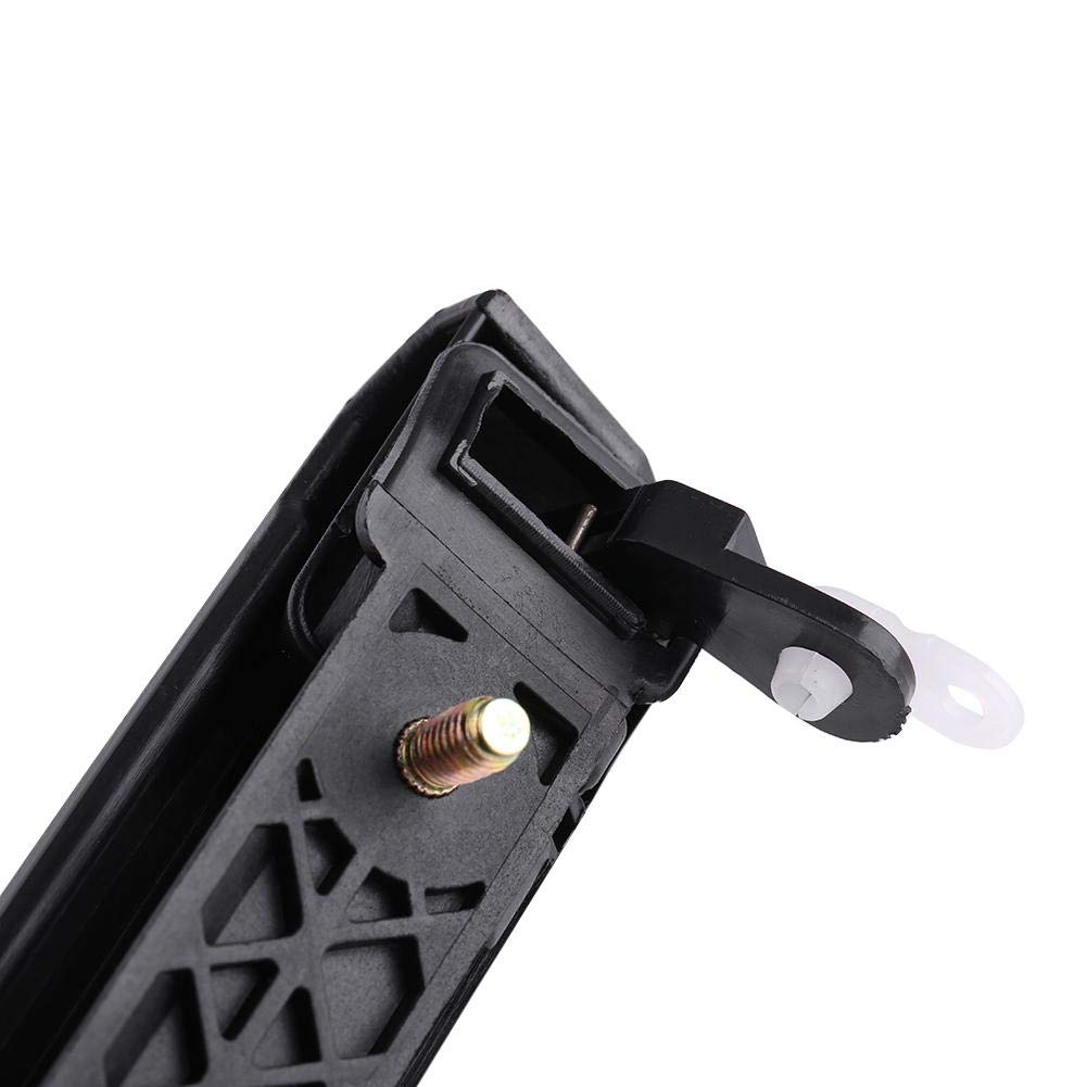 Car Exterior Door Handle, 1 Pair Car Front Left + Right Outside Exterior Door Handle For Nissan D21 Hardbody Pickup Pathfind, Black