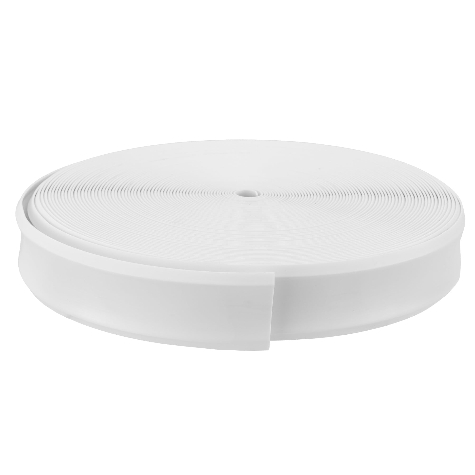 RecPro 1 RV Vinyl Trim Insert | UV Protection | Roof Trim (100', White)